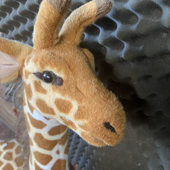 Linzy Giraffe 4 Foot Giant Stuffed Animal Plush Giraffe 4’ Plushie Brown - Picture 4 of 5